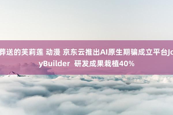葬送的芙莉莲 动漫 京东云推出AI原生期骗成立平台JoyBuilder  研发成果栽植40%